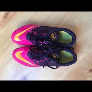 Size 8.5 women’s nine track spikes